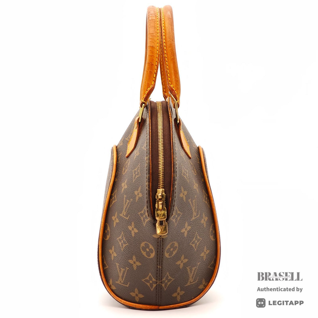 LOUIS VUITTON Monogram Ellipse PM M51127 Handbag Brown Women's【ImportFeeFREE】