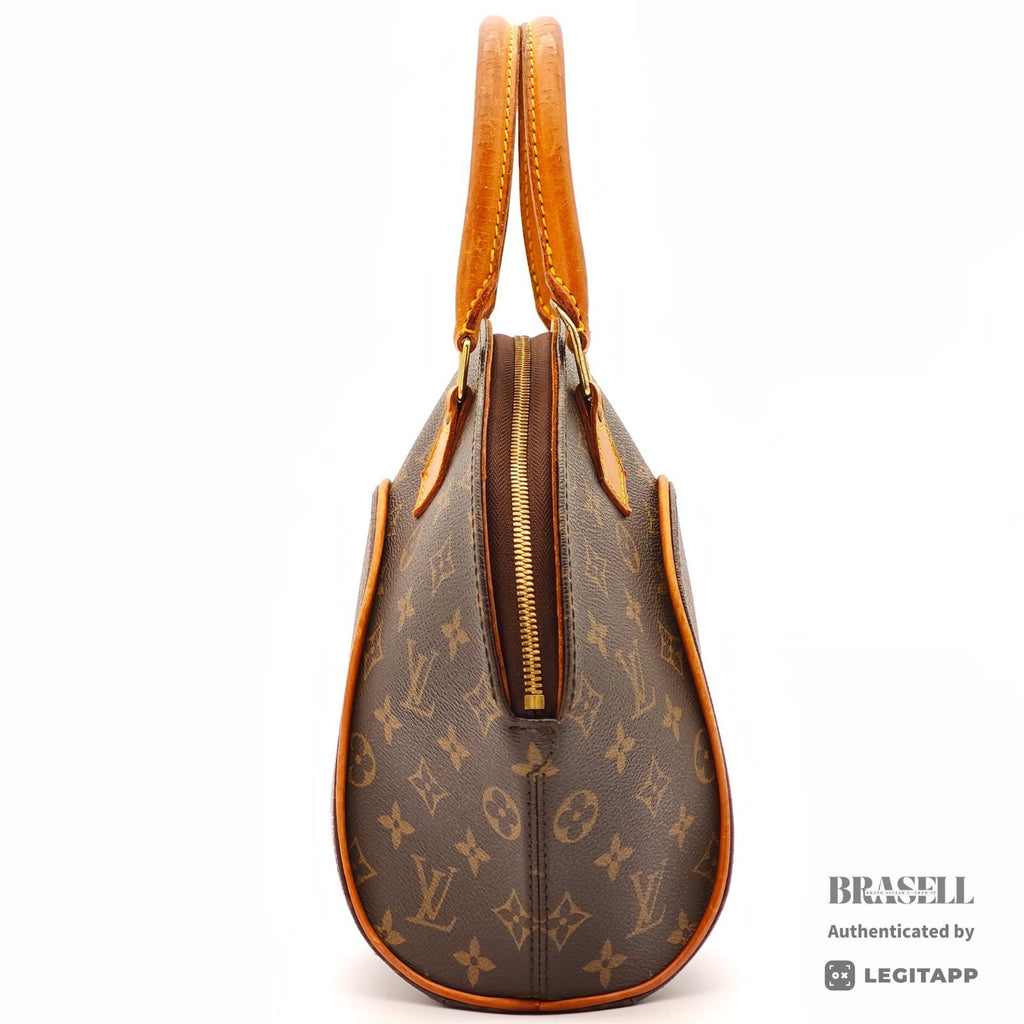 LOUIS VUITTON Monogram Ellipse PM M51127 Handbag Brown Women's【ImportFeeFREE】