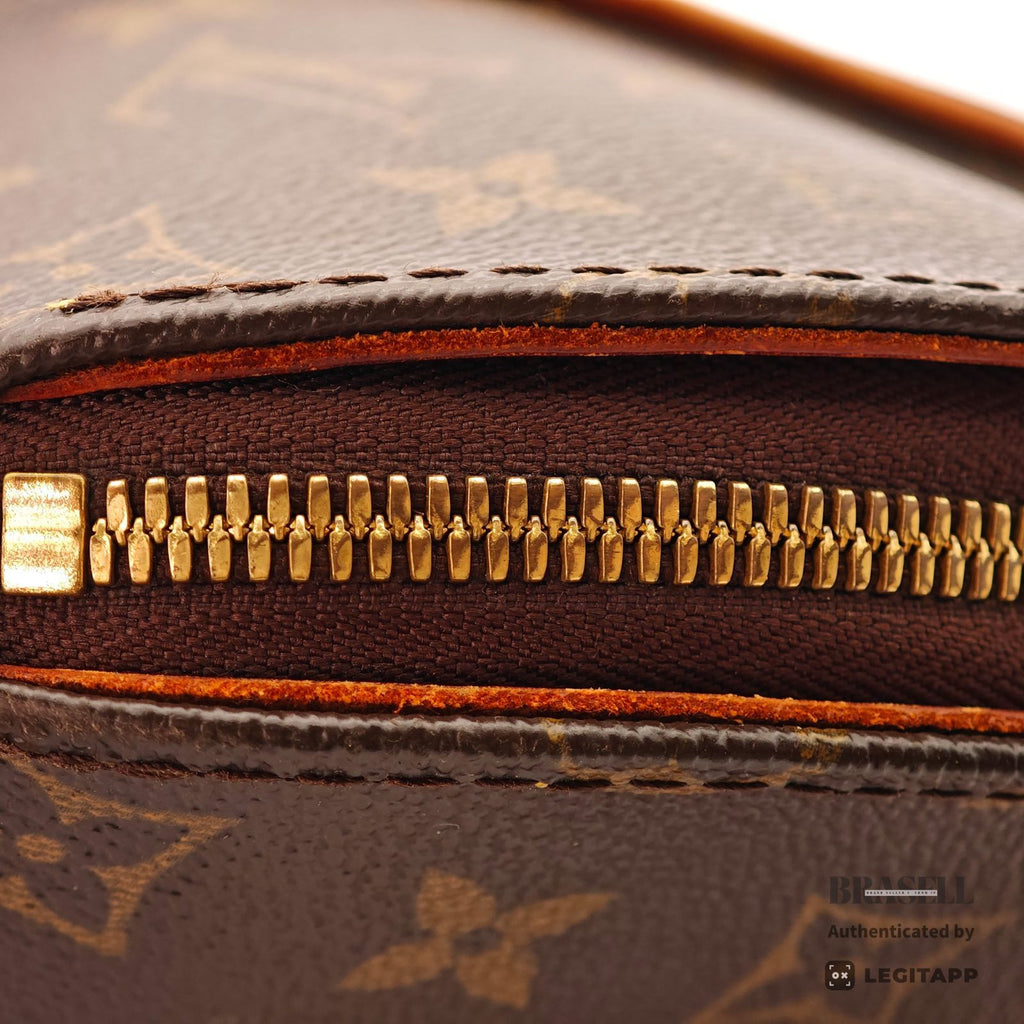 LOUIS VUITTON Monogram Ellipse PM M51127 Handbag Brown Women's【ImportFeeFREE】