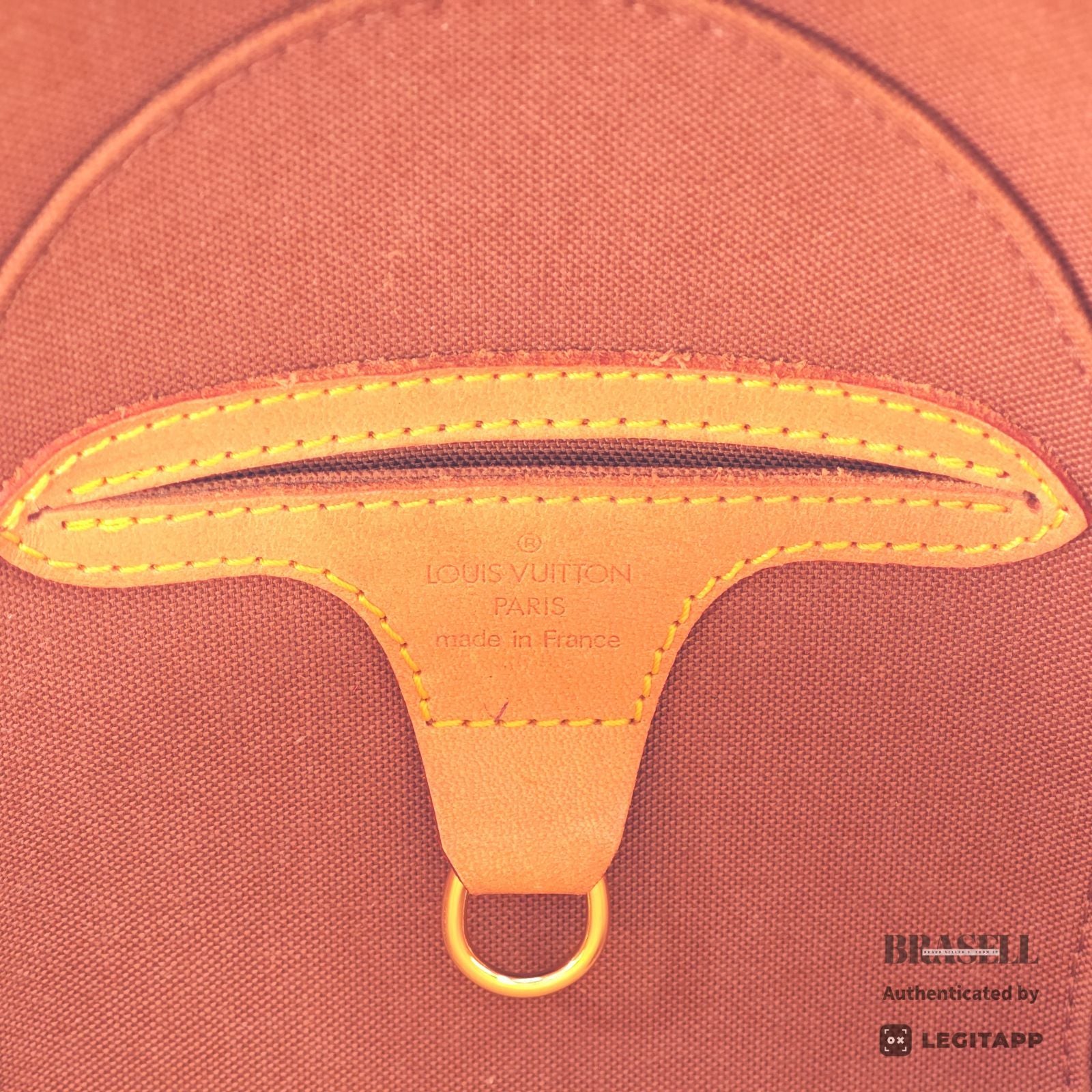 LOUIS VUITTON Monogram Ellipse PM M51127 Handbag Brown Women's【ImportFeeFREE】