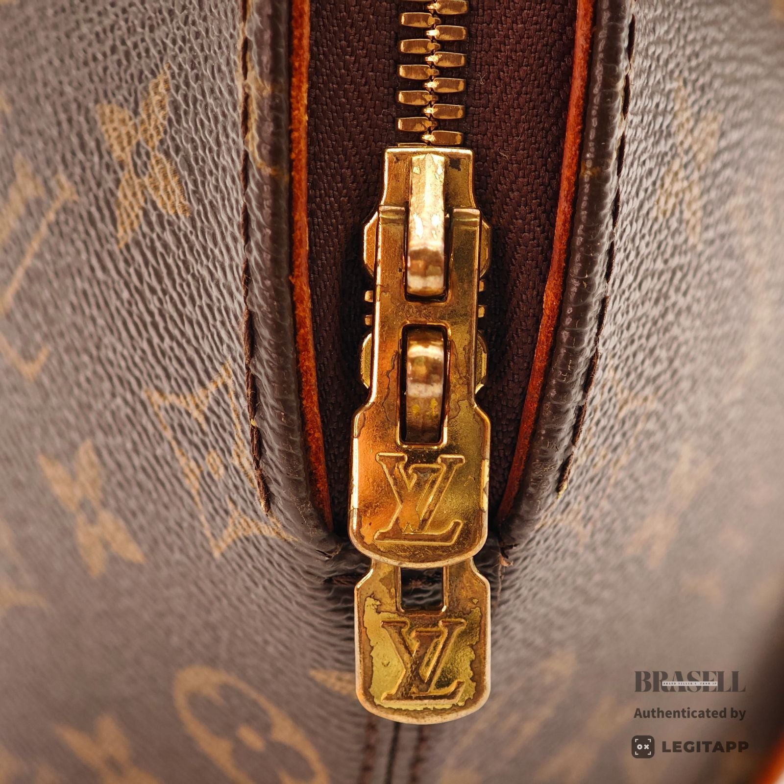LOUIS VUITTON Monogram Ellipse PM M51127 Handbag Brown Women's【ImportFeeFREE】