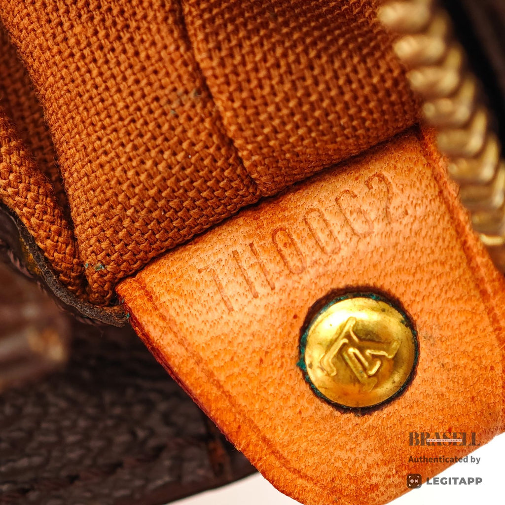 LOUIS VUITTON Monogram Cabas Mezzo M51151 Tote Bag Brown 【ImportFeeFREE】