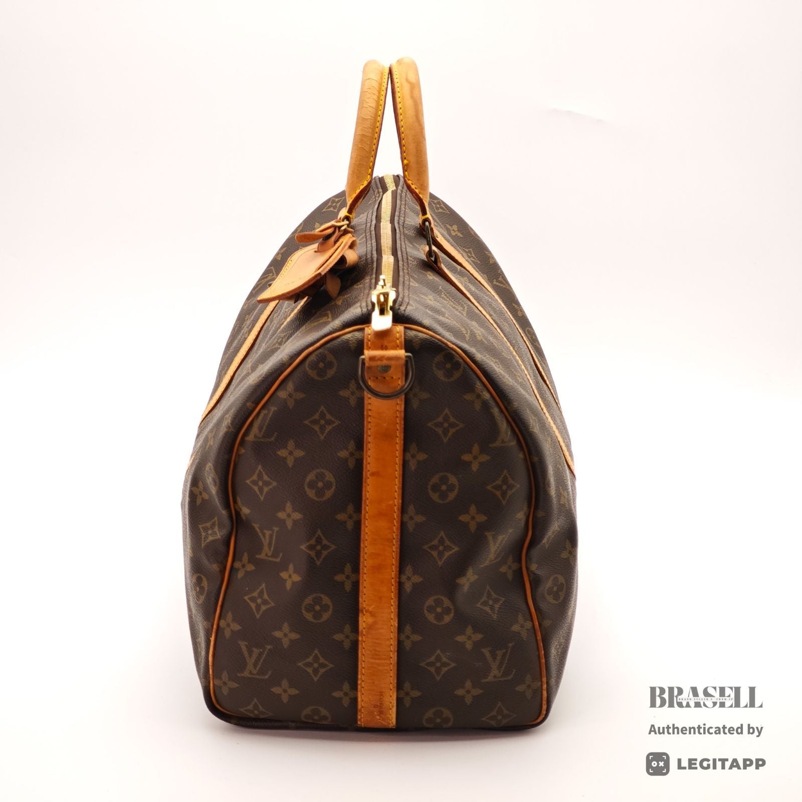 LOUIS VUITTON Monogram Keepall Bandoulire 50 M41416 Boston Bag【ImportFeeFREE】