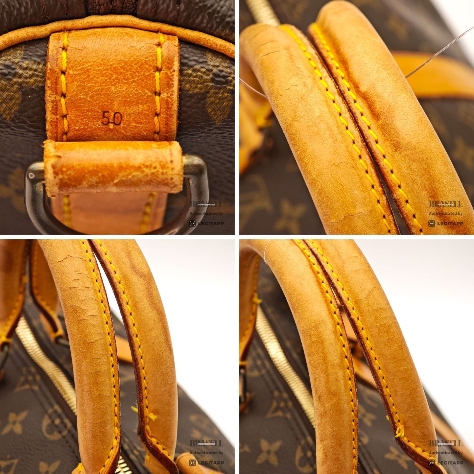 LOUIS VUITTON Monogram Keepall Bandoulire 50 M41416 Boston Bag【ImportFeeFREE】