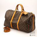 LOUIS VUITTON Monogram Keepall Bandoulire 50 M41416 Boston Bag【ImportFeeFREE】