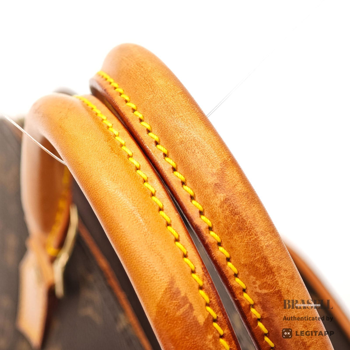 LOUIS VUITTON Monogram Ellipse MM M51126 Handbag Brown Women's【ImportFeeFREE】