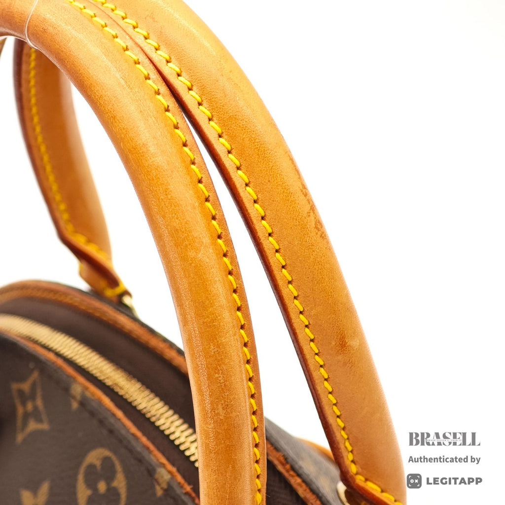 LOUIS VUITTON Monogram Ellipse MM M51126 Handbag Brown Women's【ImportFeeFREE】