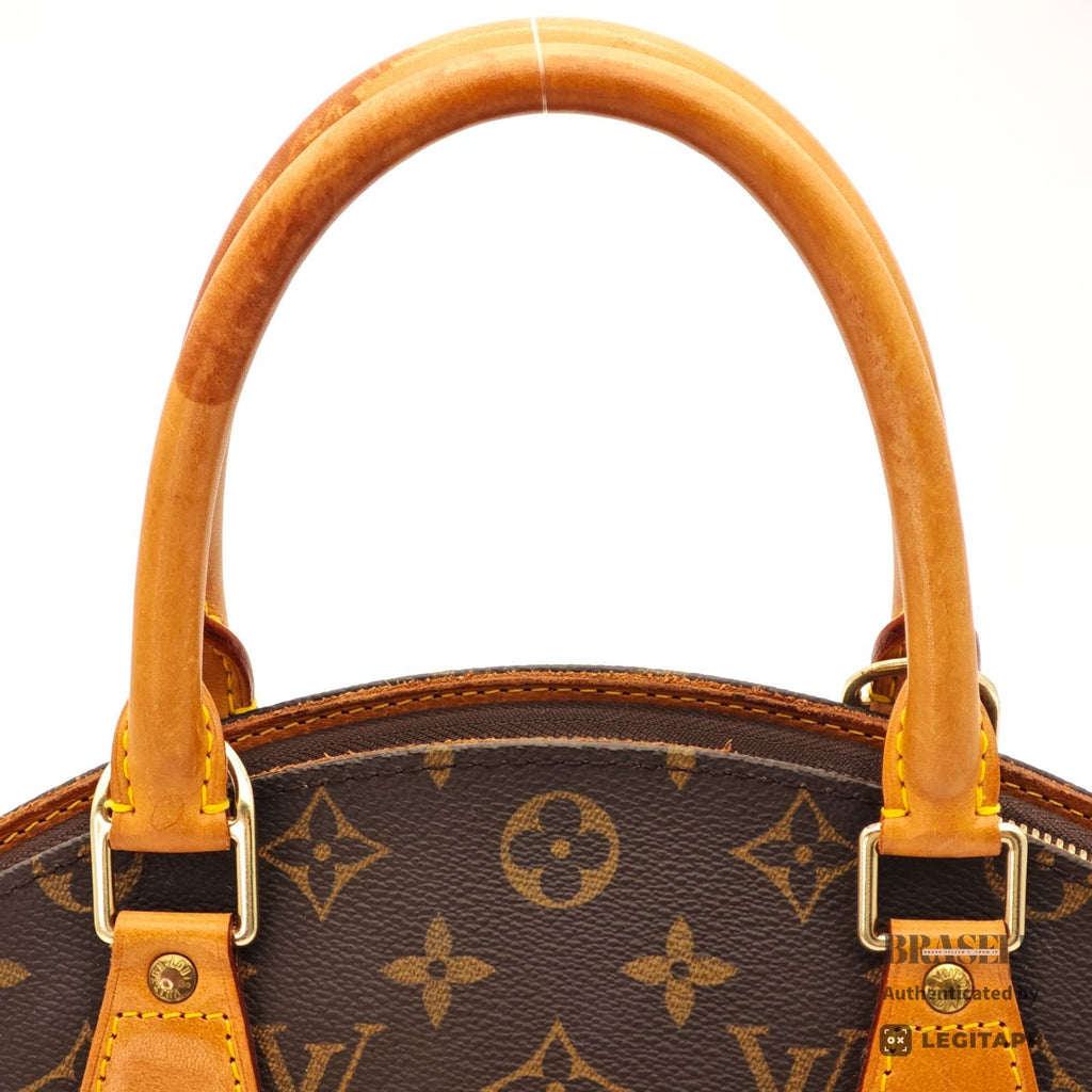 LOUIS VUITTON Monogram Ellipse MM M51126 Handbag Brown Women's【ImportFeeFREE】
