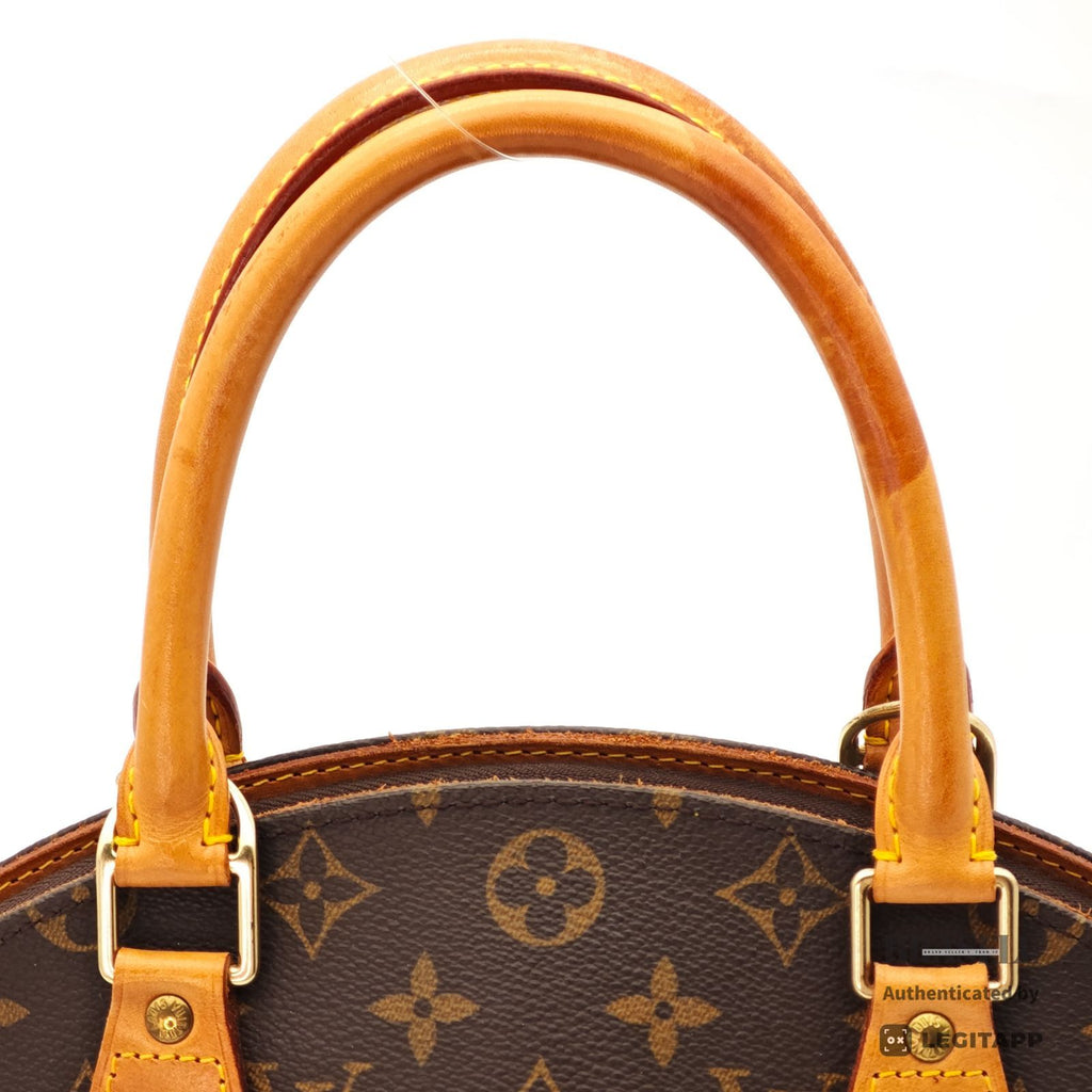 LOUIS VUITTON Monogram Ellipse MM M51126 Handbag Brown Women's【ImportFeeFREE】