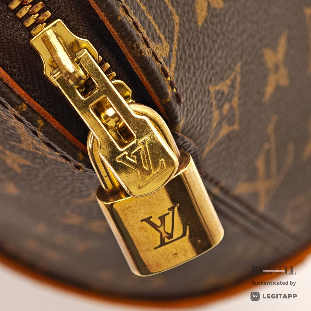 LOUIS VUITTON Monogram Ellipse MM M51126 Handbag Brown Women's【ImportFeeFREE】