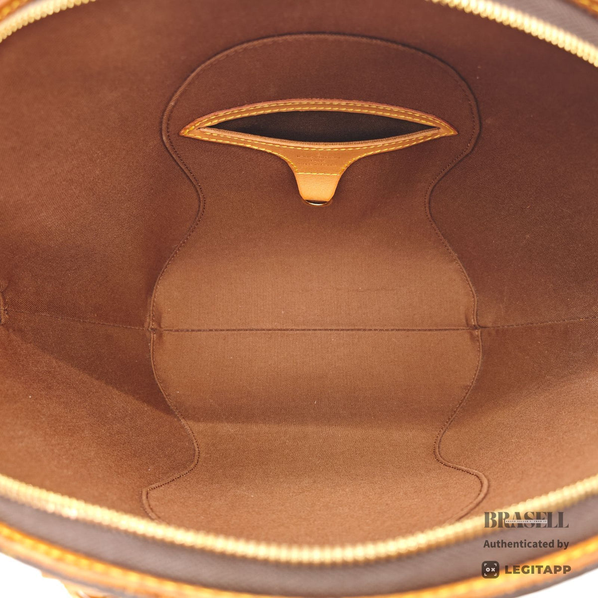 LOUIS VUITTON Monogram Ellipse MM M51126 Handbag Brown Women's【ImportFeeFREE】