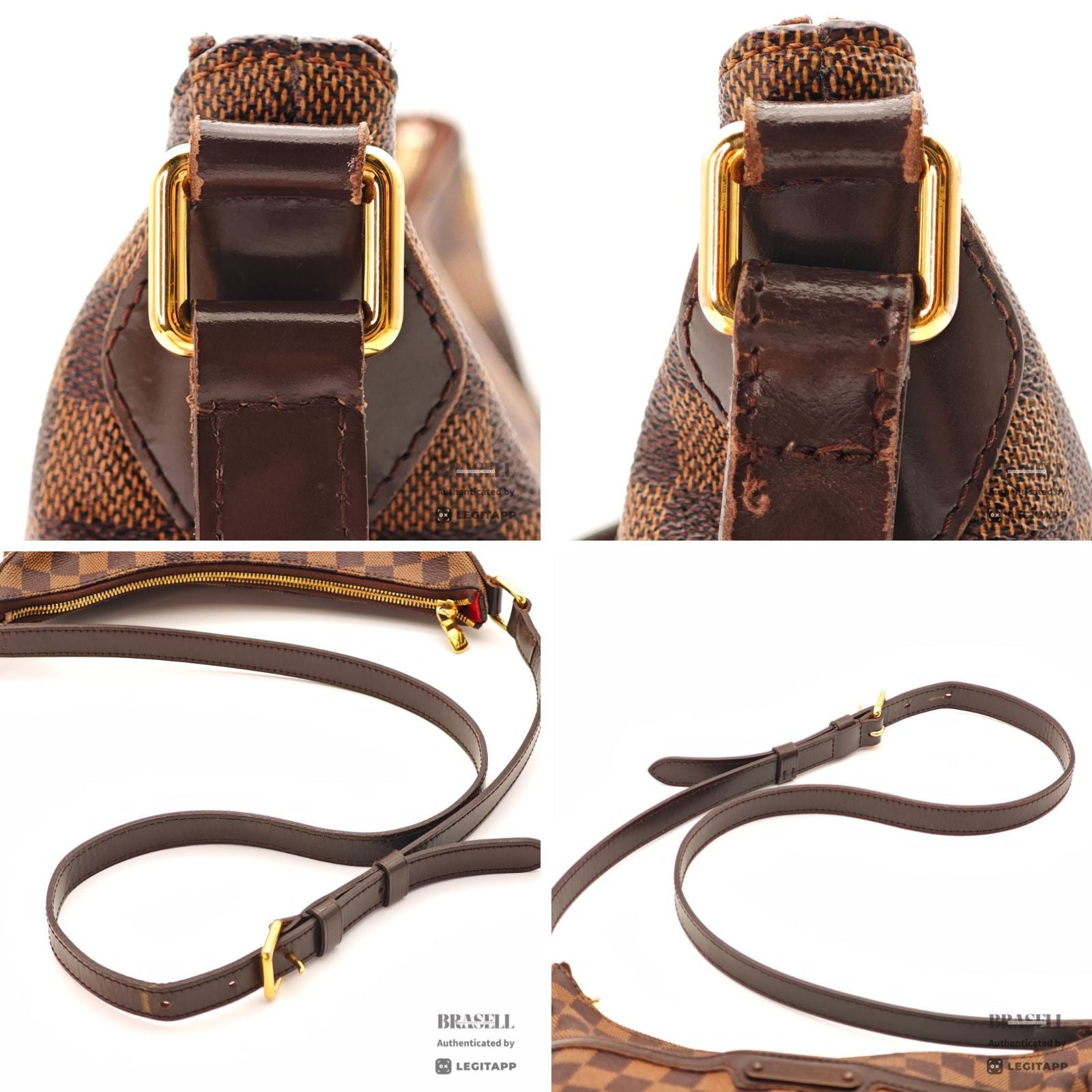 LOUIS VUITTON Ebene Bloomsbury PM N42251 Shoulder Bag Brown【ImportFeeFREE】