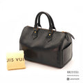 LOUIS VUITTON Epi Speedy M59032 Handbag Black Women's【ImportFeeFREE】