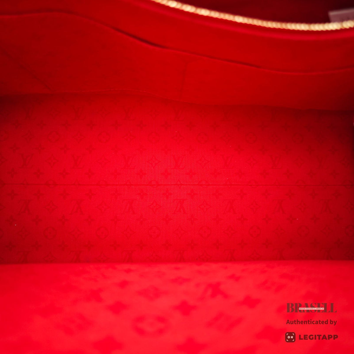 LOUIS VUITTON Crafty OnTheGo GM M45358 Tote Bag Red White【ImportFeeFREE】
