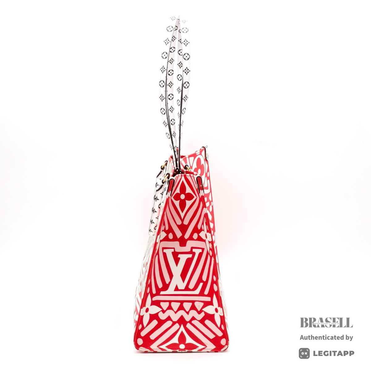 LOUIS VUITTON Crafty OnTheGo GM M45358 Tote Bag Red White【ImportFeeFREE】