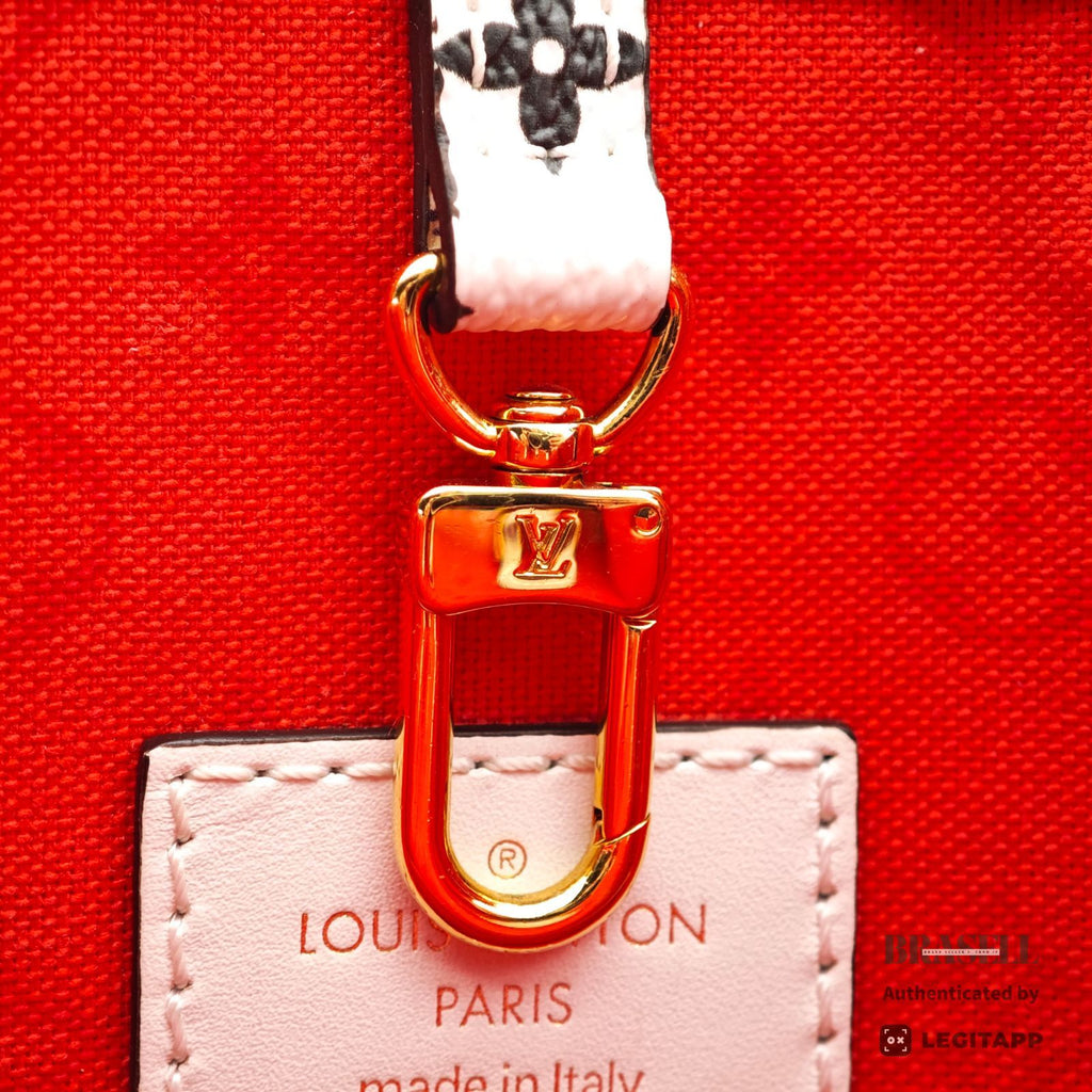 LOUIS VUITTON Crafty OnTheGo GM M45358 Tote Bag Red White【ImportFeeFREE】