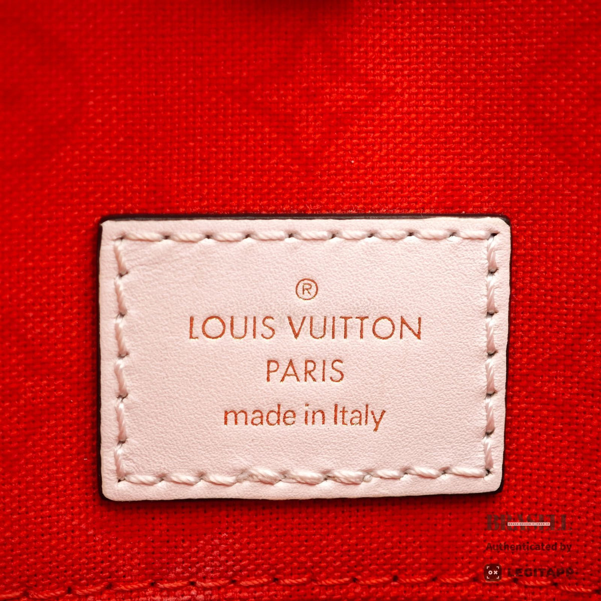 LOUIS VUITTON Crafty OnTheGo GM M45358 Tote Bag Red White【ImportFeeFREE】
