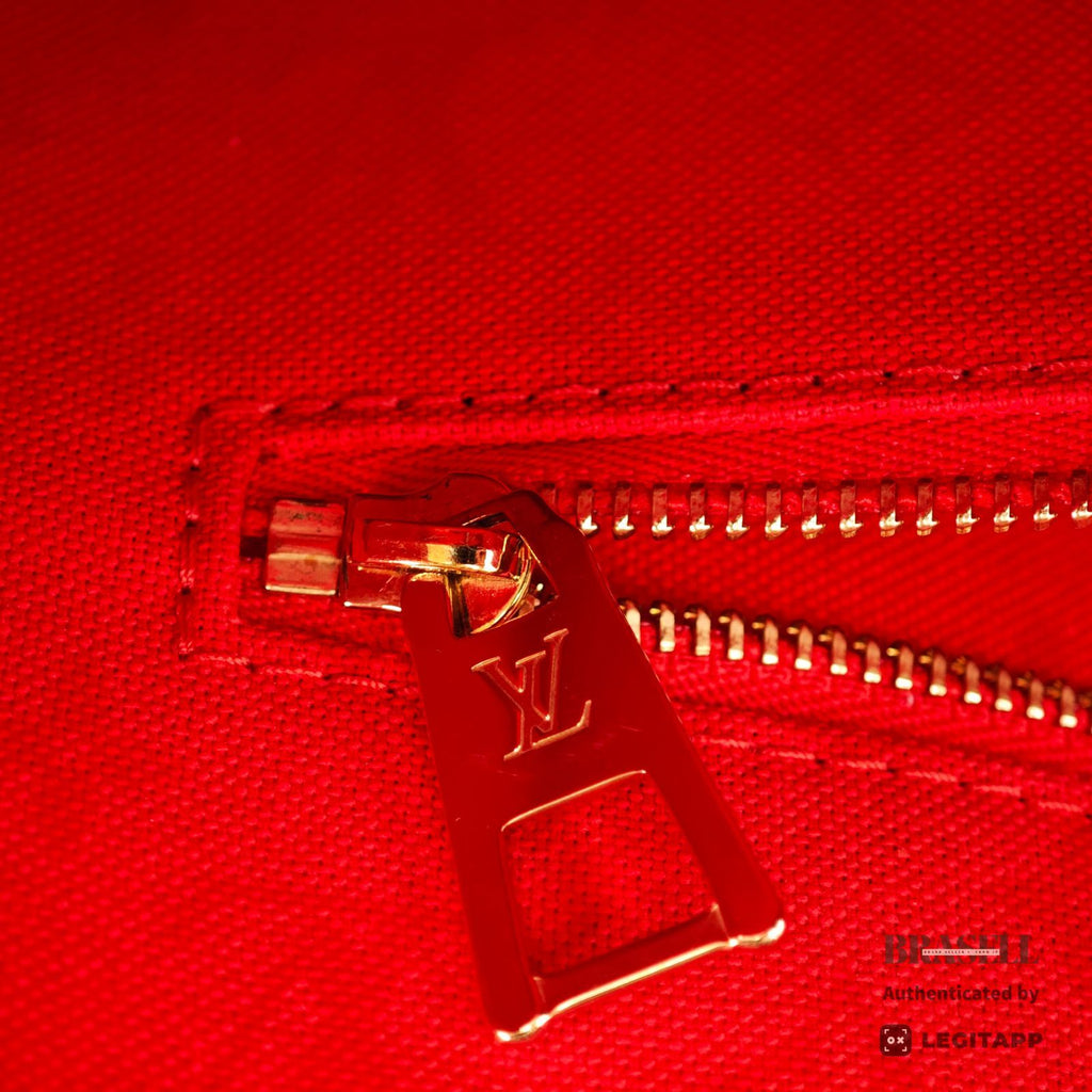 LOUIS VUITTON Crafty OnTheGo GM M45358 Tote Bag Red White【ImportFeeFREE】