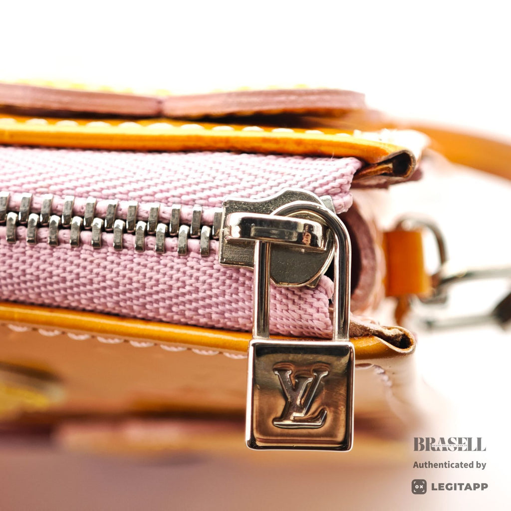 LOUIS VUITTON Flower Lexington M92247 Mini Handbag Orange 【ImportFeeFREE】