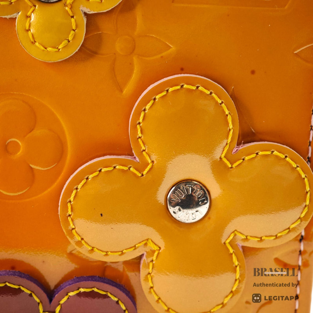 LOUIS VUITTON Flower Lexington M92247 Mini Handbag Orange 【ImportFeeFREE】