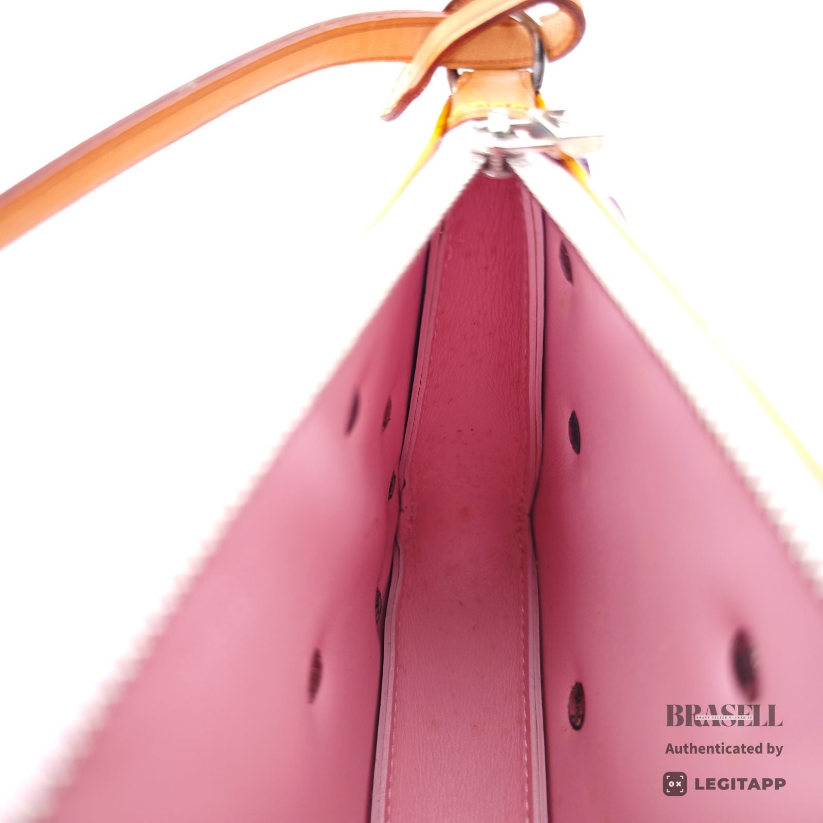 LOUIS VUITTON Flower Lexington M92247 Mini Handbag Orange 【ImportFeeFREE】