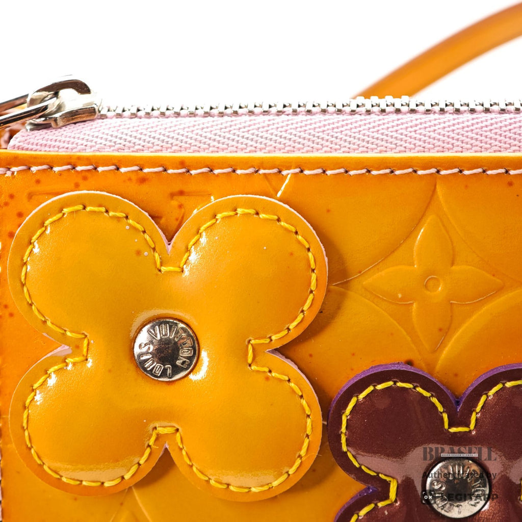 LOUIS VUITTON Flower Lexington M92247 Mini Handbag Orange 【ImportFeeFREE】