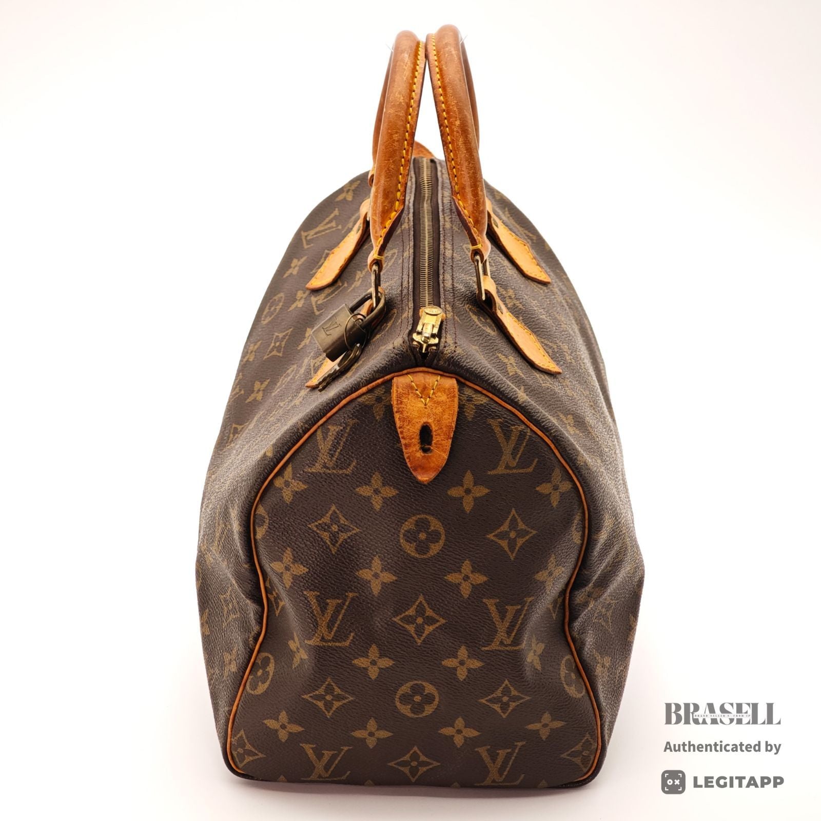 LOUIS VUITTON Speedy 30 M41526 Hand Bag Mini Boston Monogram BN【ImportFeeFREE】