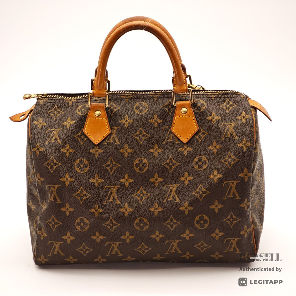 LOUIS VUITTON Speedy 30 M41526 Hand Bag Mini Boston Monogram 【ImportFeeFREE】