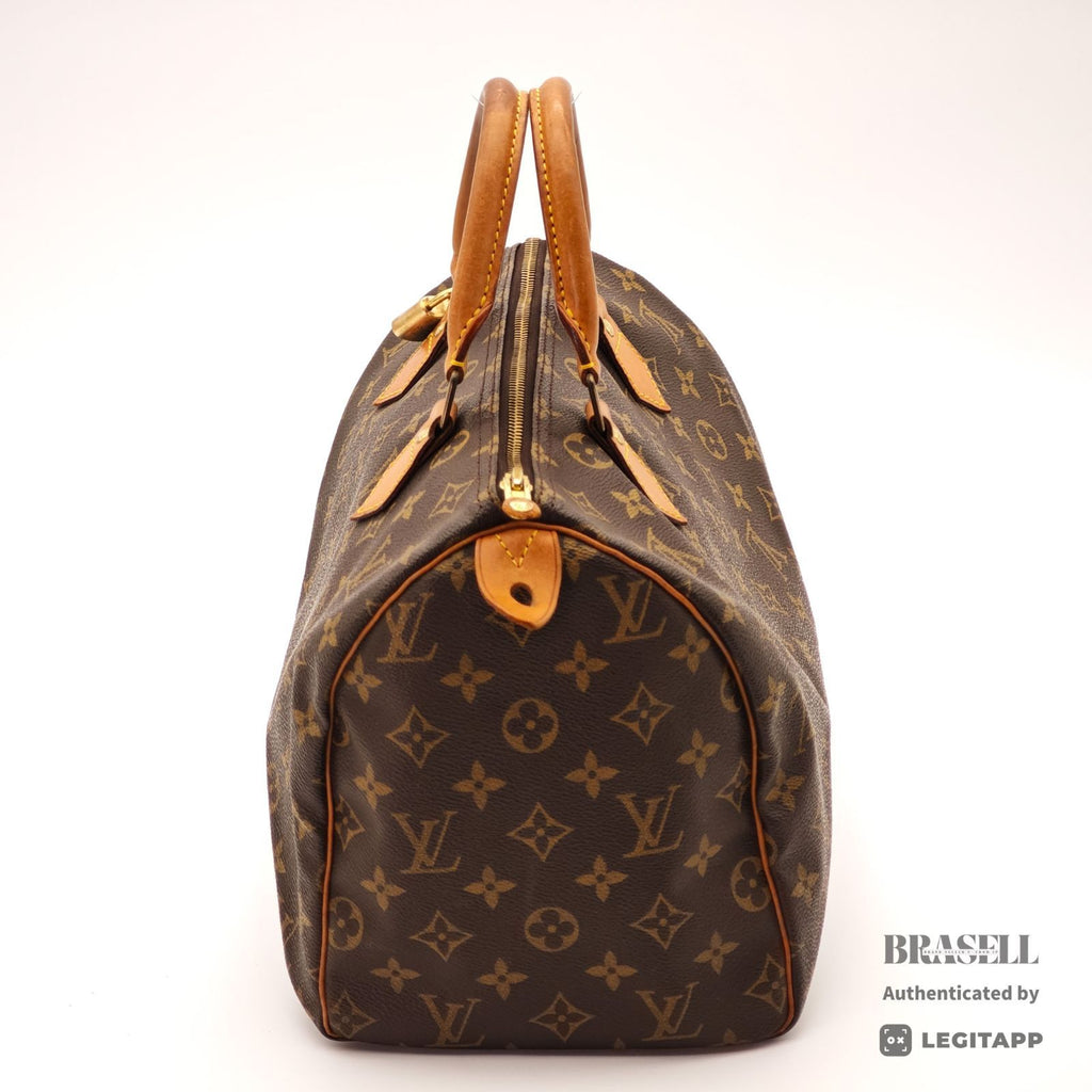 LOUIS VUITTON Speedy 30 M41526 Hand Bag Mini Boston Monogram 【ImportFeeFREE】