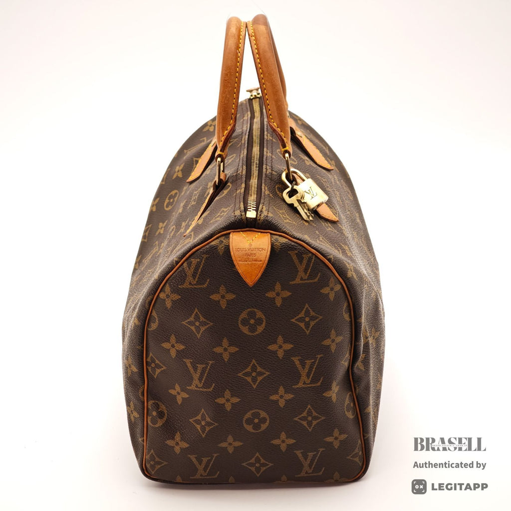 LOUIS VUITTON Speedy 30 M41526 Hand Bag Mini Boston Monogram 【ImportFeeFREE】