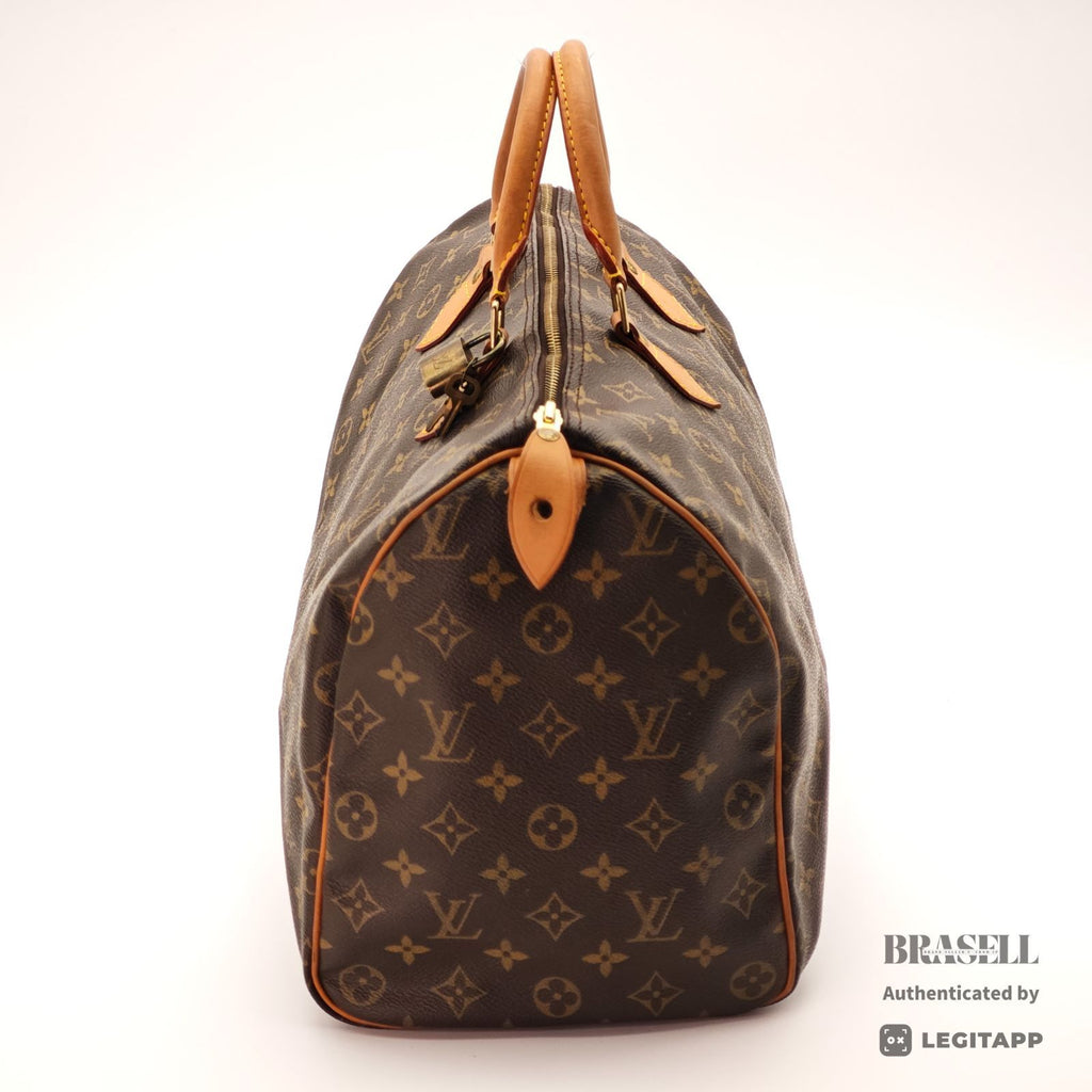 LOUIS VUITTON Speedy 40 M41522 Hand Bag Mini Boston Monogram BN【ImportFeeFREE】