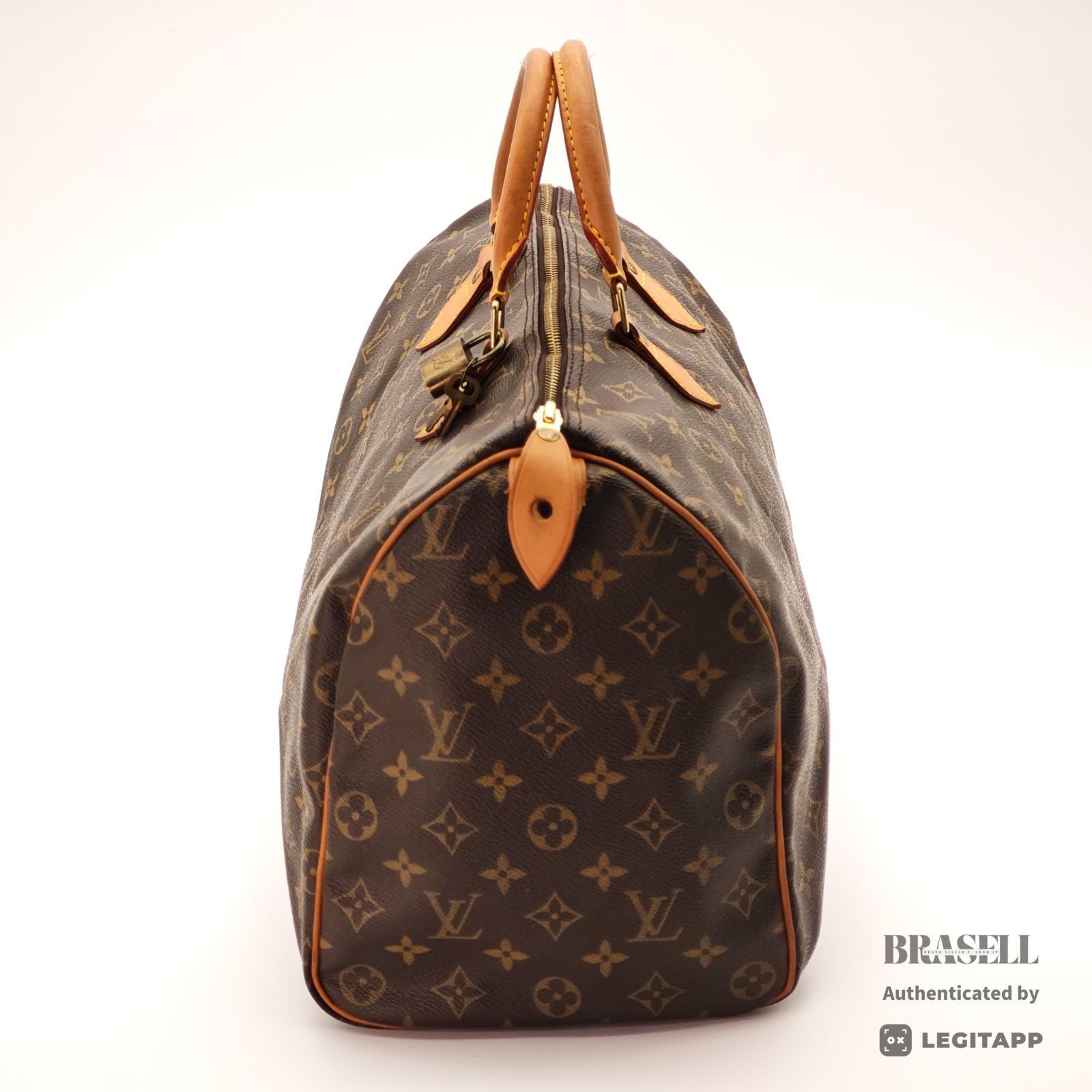 LOUIS VUITTON Speedy 40 M41522 Hand Bag Mini Boston Monogram BN【ImportFeeFREE】