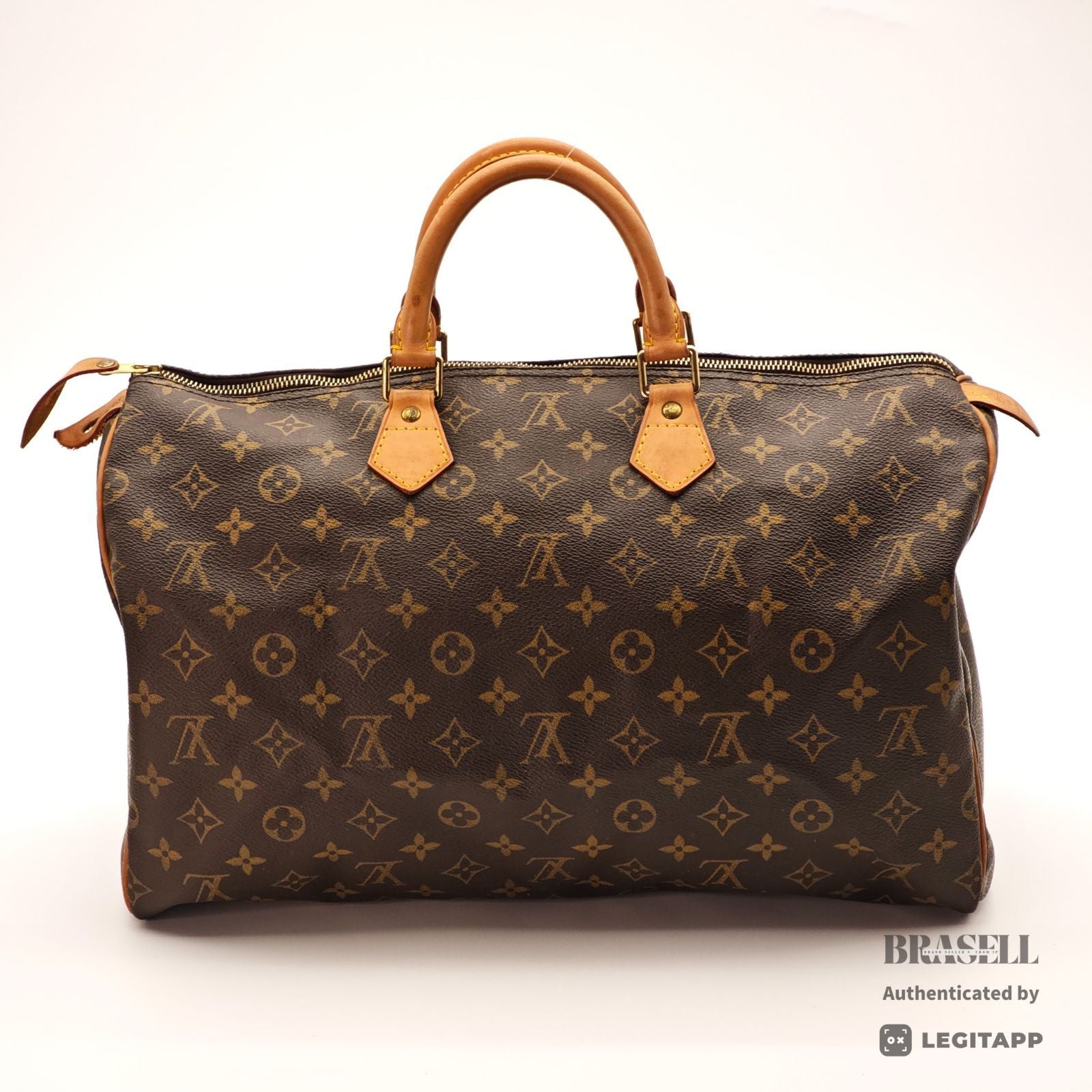 LOUIS VUITTON Speedy 40 M41522 Hand Bag Mini Boston Monogram BN【ImportFeeFREE】