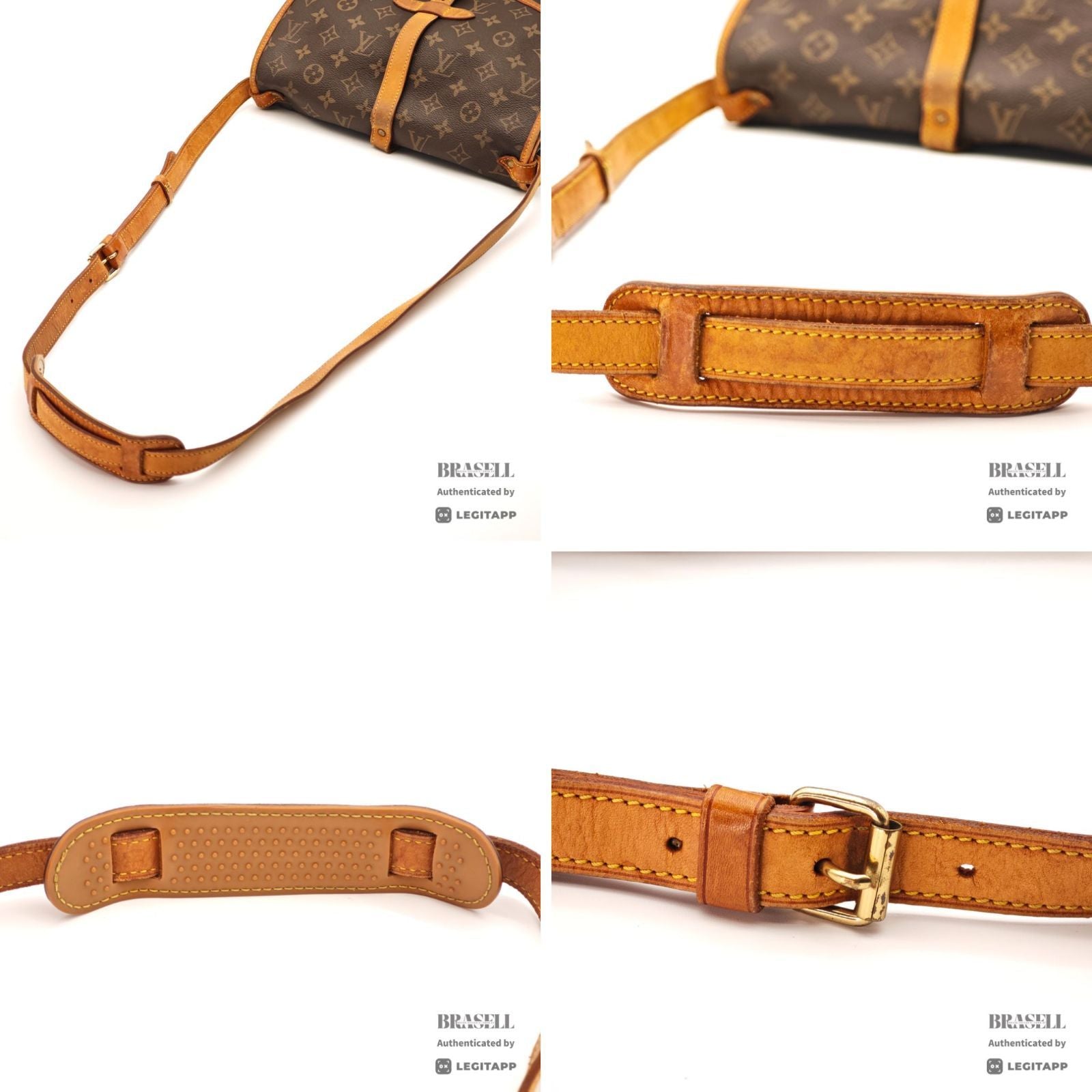 LOUIS VUITTON Saumur 30 M42256 Shoulder Bag Monogram Canvas BN 【ImportFeeFREE】