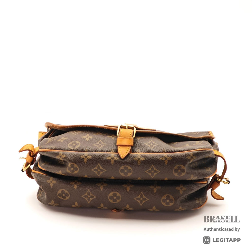 LOUIS VUITTON Saumur 30 M42256 Shoulder Bag Monogram Canvas BN 【ImportFeeFREE】