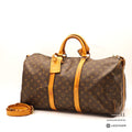 LOUIS VUITTON Keepall Bandouliere 50 M41416 Boston Bag Monogram【ImportFeeFREE】