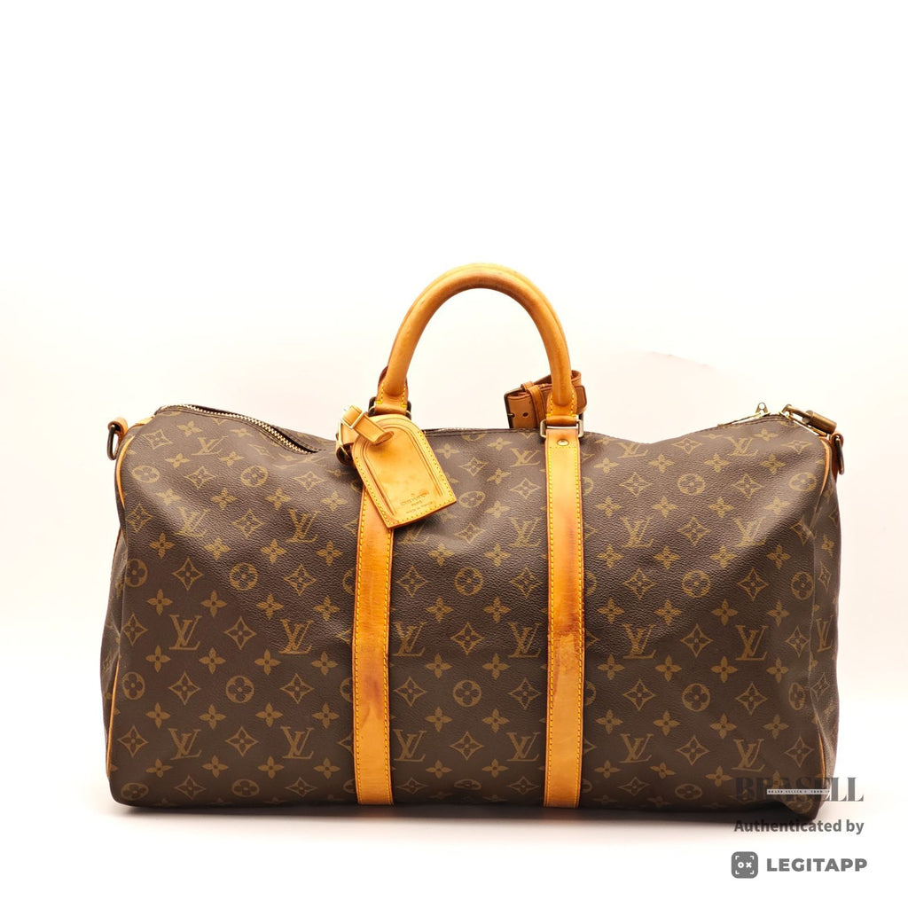 LOUIS VUITTON Keepall Bandouliere 50 M41416 Boston Bag Monogram【ImportFeeFREE】
