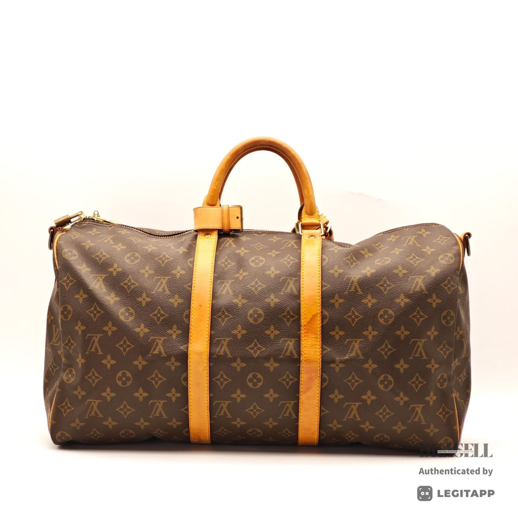 LOUIS VUITTON Keepall Bandouliere 50 M41416 Boston Bag Monogram【ImportFeeFREE】