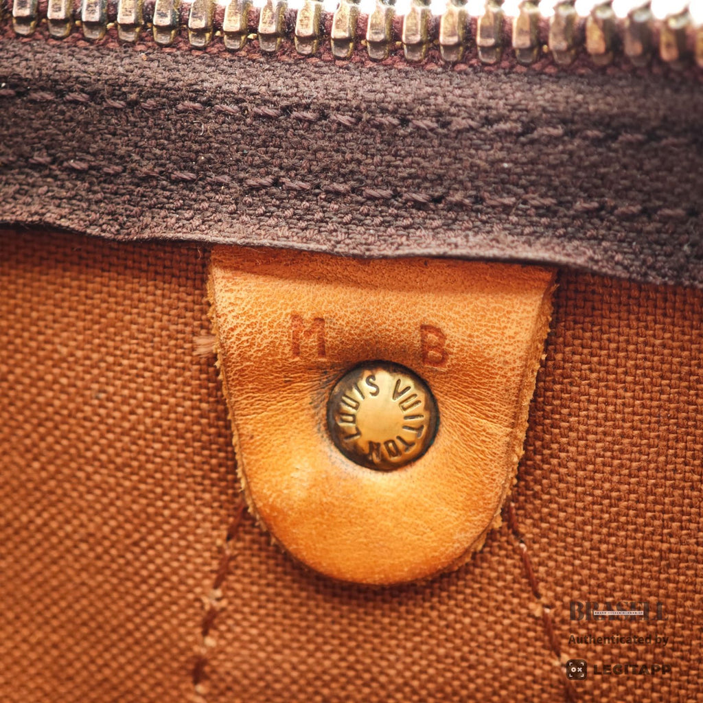 LOUIS VUITTON Speedy 35 M41524 Hand Bag Monogram Canvas Brown 【ImportFeeFREE】