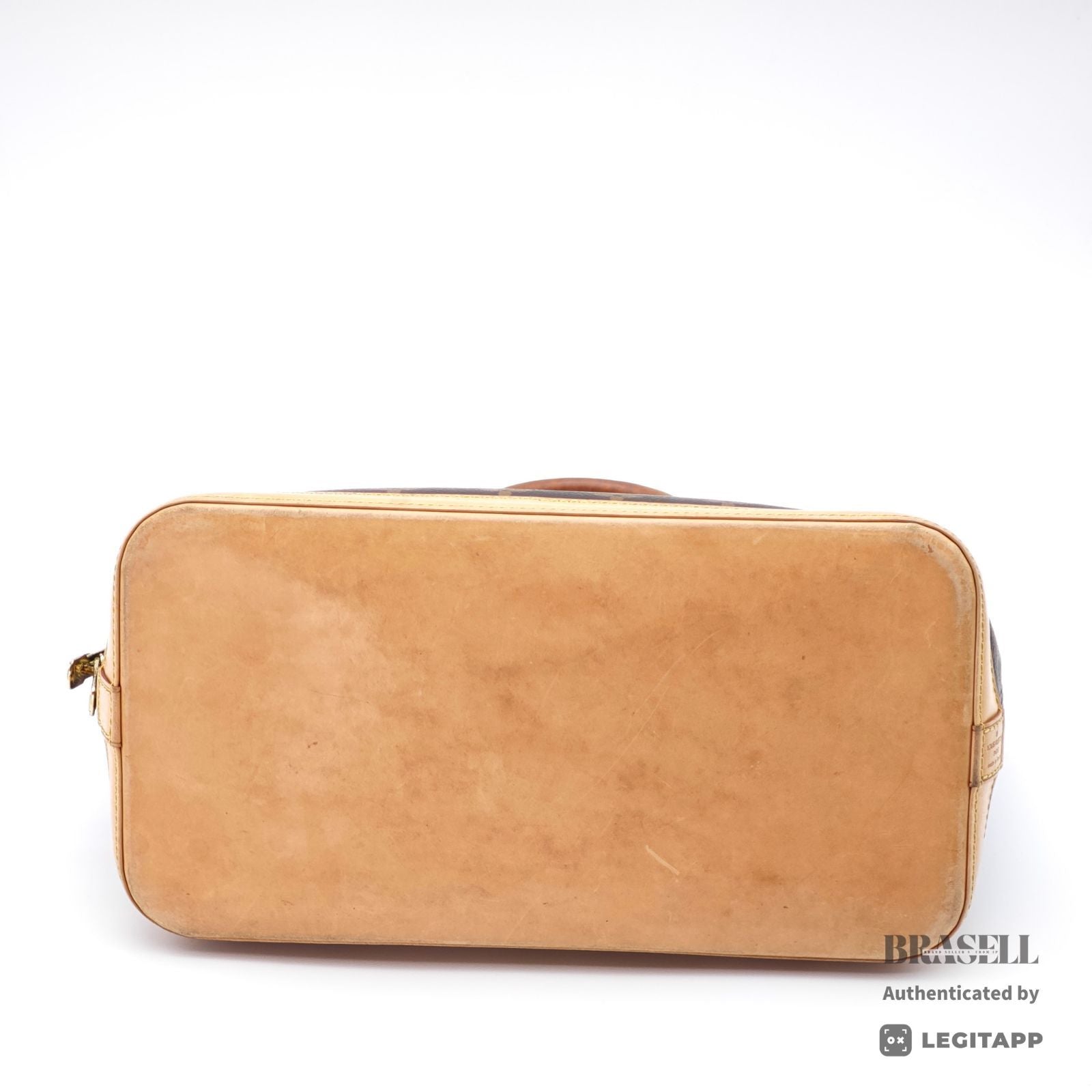 LOUIS VUITTON Alma PM M51130 Hand Bag Monogram Canvas Brown 【ImportFeeFREE】