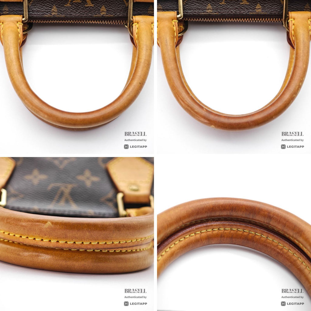 LOUIS VUITTON Alma PM M51130 Hand Bag Monogram Canvas Brown 【ImportFeeFREE】