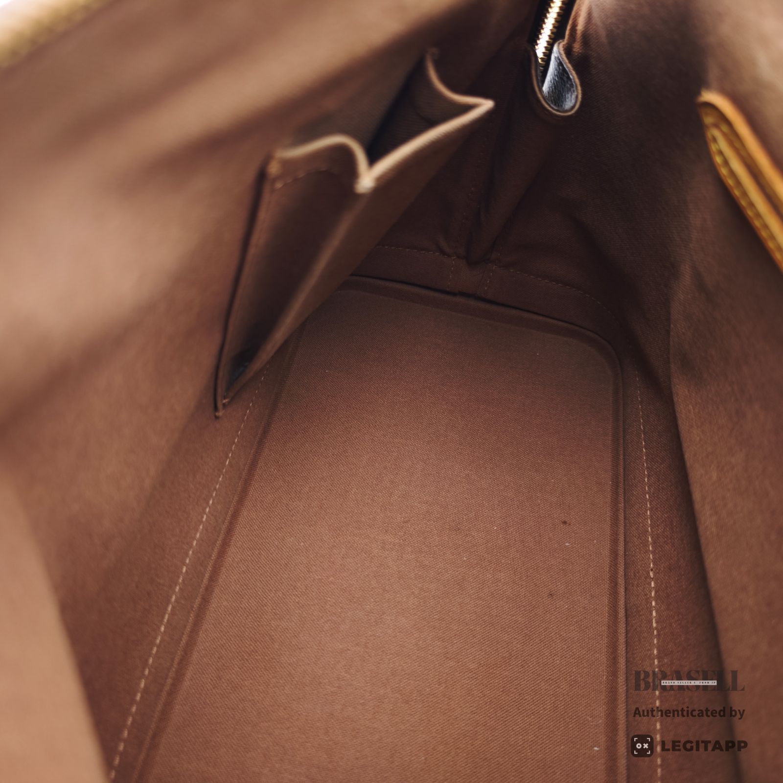 LOUIS VUITTON Alma PM M51130 Hand Bag Monogram Canvas Brown 【ImportFeeFREE】