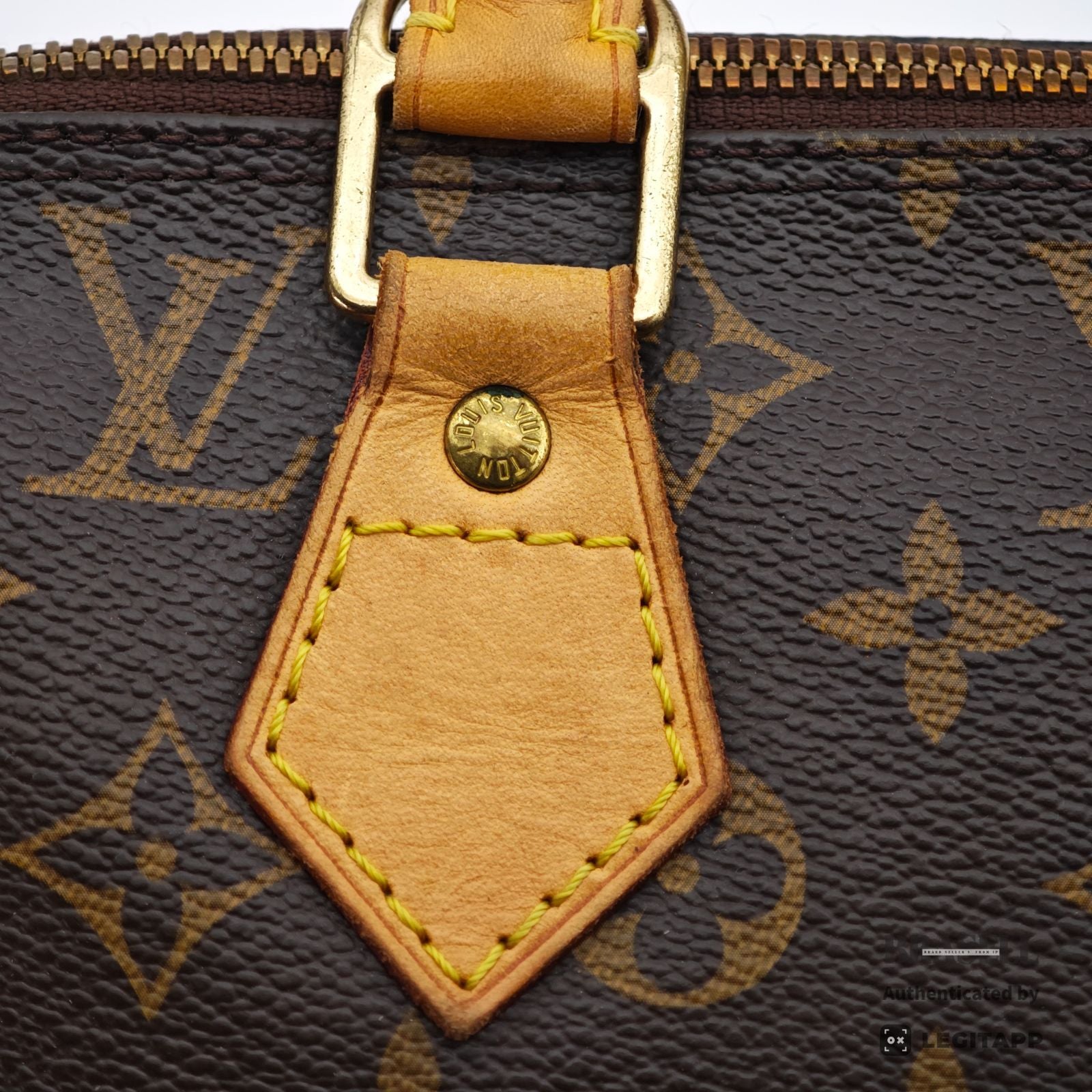 LOUIS VUITTON Alma PM M51130 Hand Bag Monogram Canvas Brown 【ImportFeeFREE】