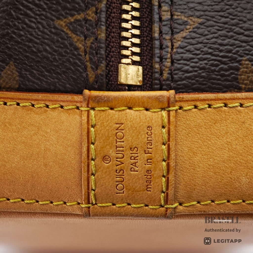 LOUIS VUITTON Alma PM M51130 Hand Bag Monogram Canvas Brown 【ImportFeeFREE】