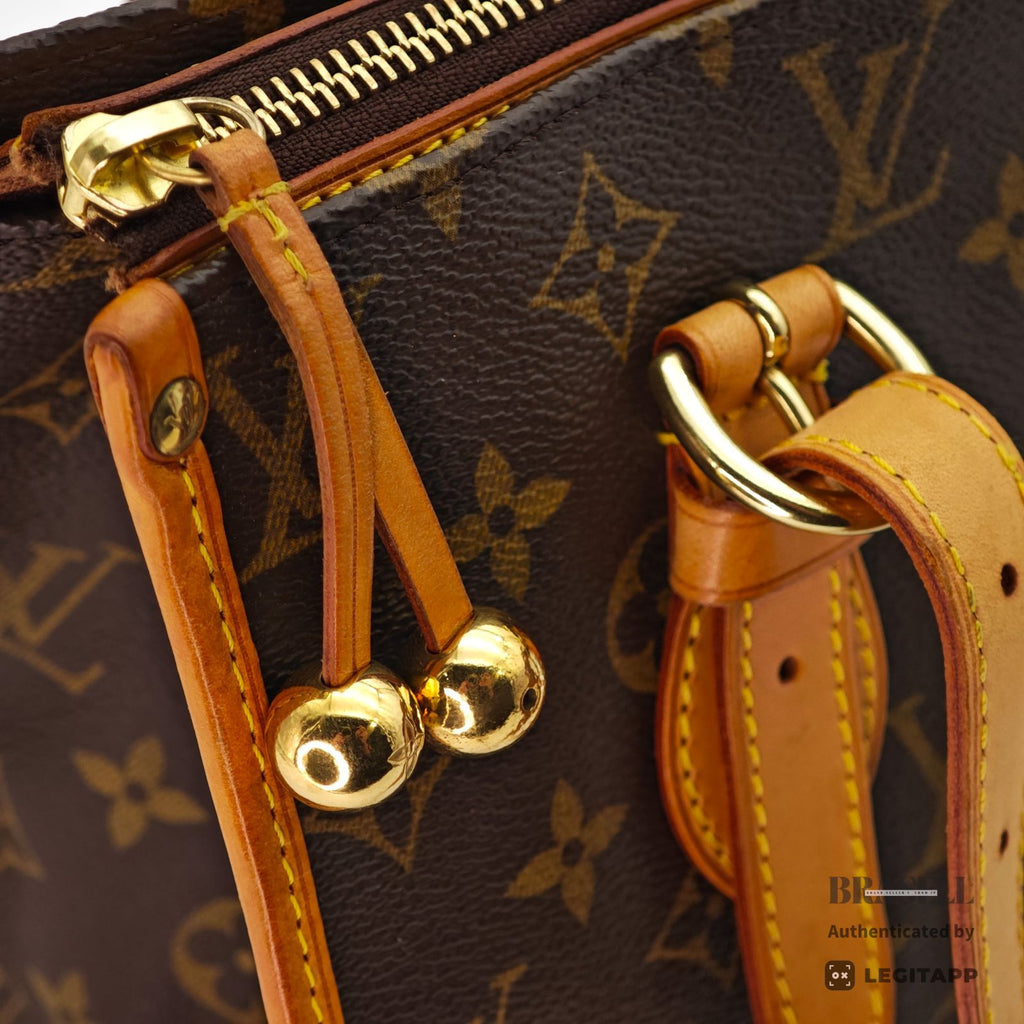 LOUIS VUITTON Popincourt Haut Au M40007 Tote Monogram Canvas【ImportFeeFREE】
