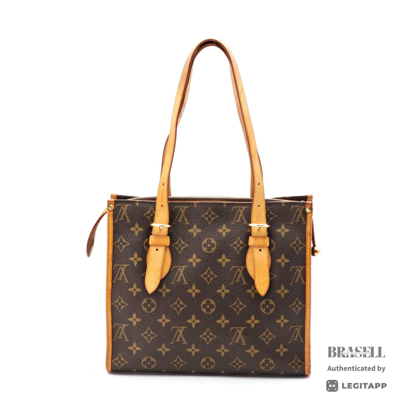 LOUIS VUITTON Popincourt Haut Au M40007 Tote Monogram Canvas【ImportFeeFREE】