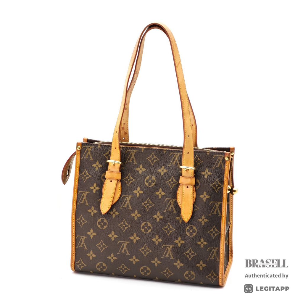 LOUIS VUITTON Popincourt Haut Au M40007 Tote Monogram Canvas【ImportFeeFREE】