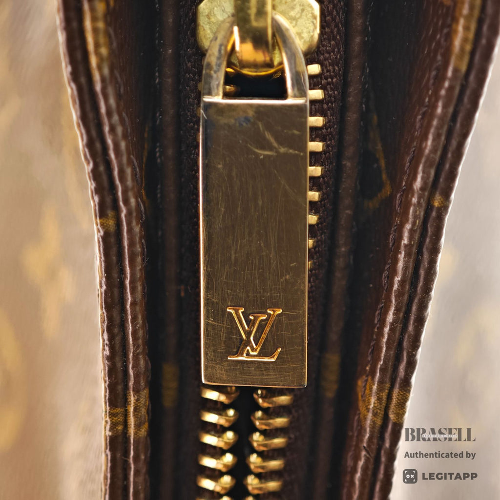LOUIS VUITTON Looping MM M51146 Hand Bag Monogram Canvas Brown 【ImportFeeFREE】
