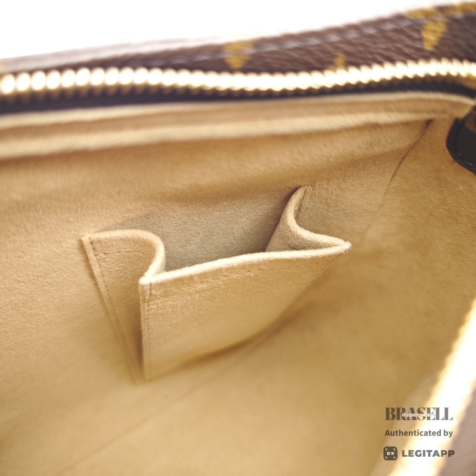 LOUIS VUITTON Looping MM M51146 Hand Bag Monogram Canvas Brown 【ImportFeeFREE】