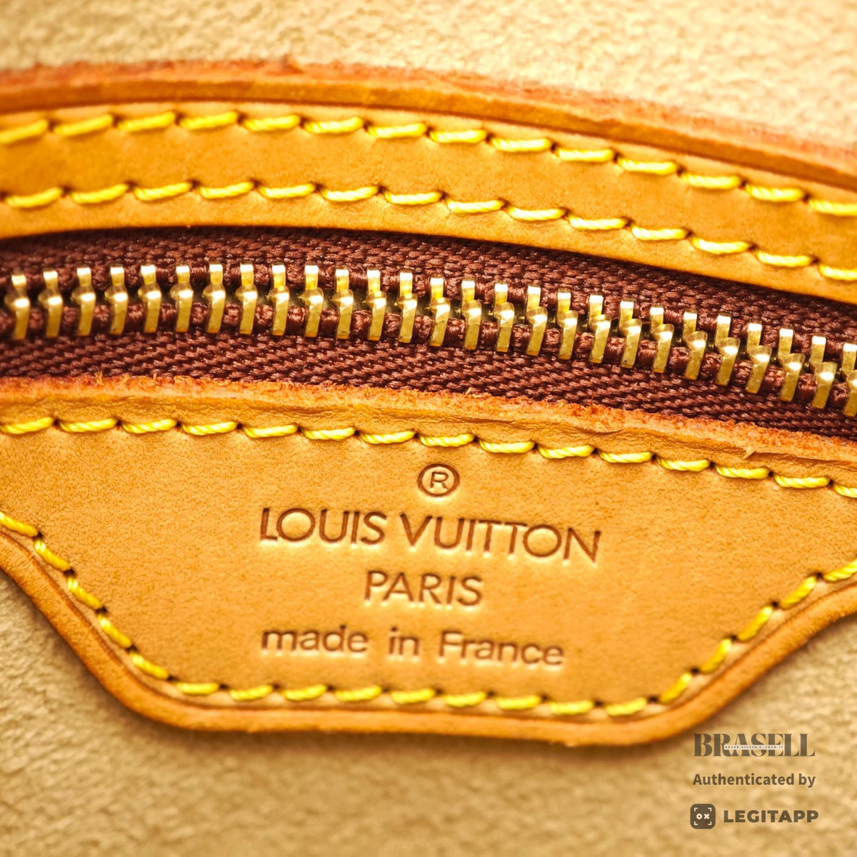 LOUIS VUITTON Looping MM M51146 Hand Bag Monogram Canvas Brown 【ImportFeeFREE】